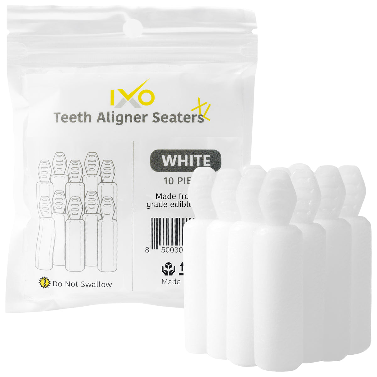 IXO XL Aligner Seater Chewies With Grip Handle for Invisalign Aligners