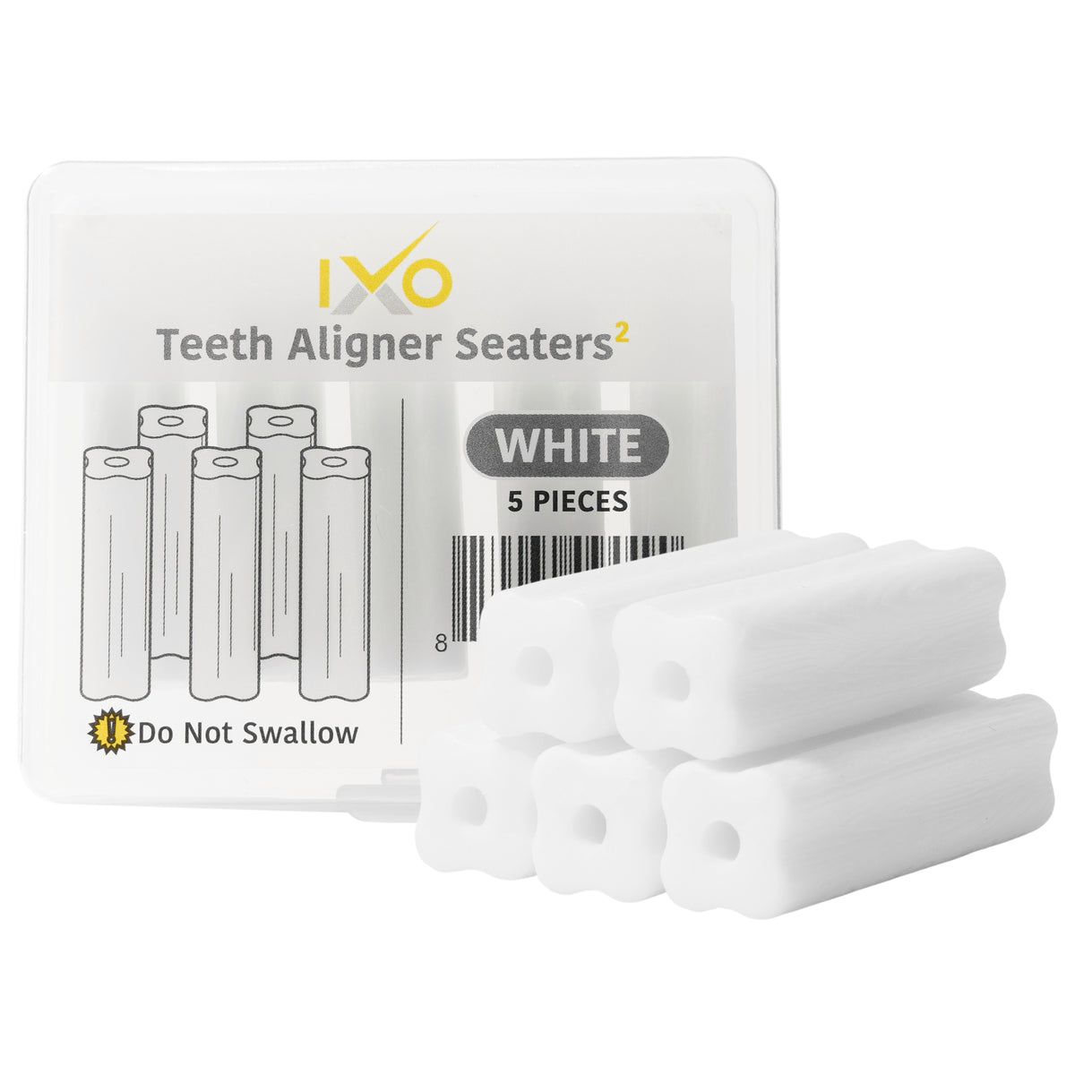 IXO Square Shaped Aligner Chewies for Invisalign Trays